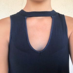 XS Deep Blue American Eagle Dress